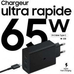 Chargeur Samsung original Ultra Rapide 65W