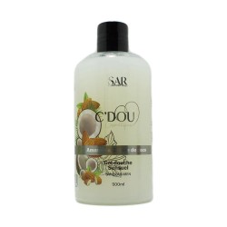 Gel Douche sans paraben Amande et créme de coco C’DOU 500ml